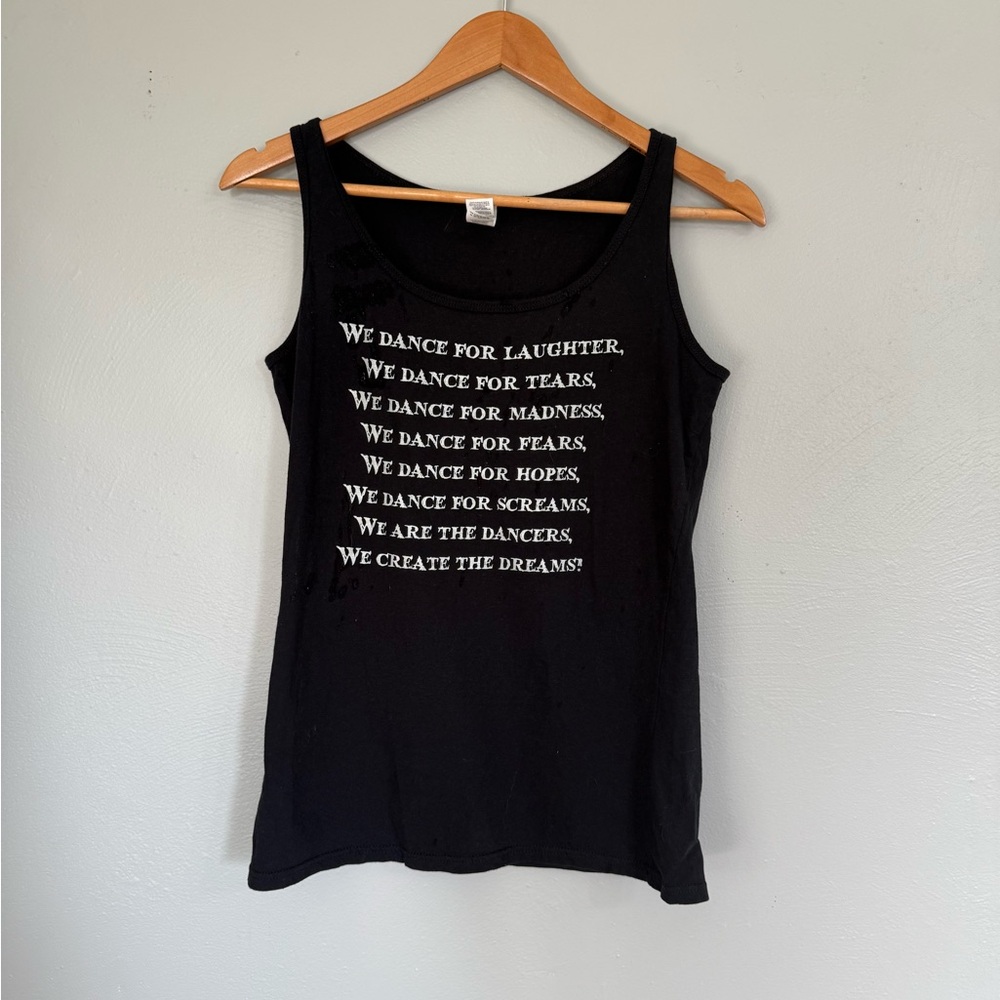 Women’s Black Dance Tank Top
